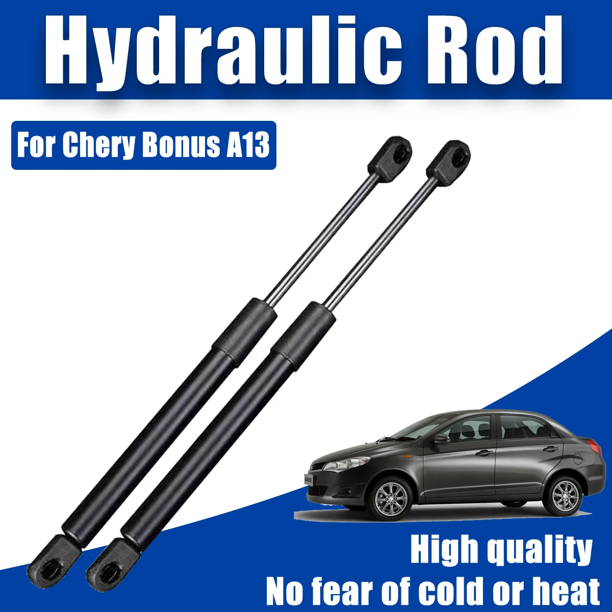 Hydraulic Rods Trunk For Chery Fulwin 2 Bonus A13 2009-2019 Sedan Gas Car Shock Bar Supporting Strut  Spring Engine Accessories