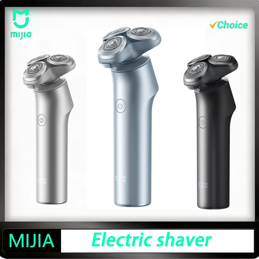 rasoio-elettrico-mijia-360-°-galleggiamento-multidirezionale-durata-della-batteria-super-lunga-di-90-giorni-impermeabile-ipx7-completamente-lavabile