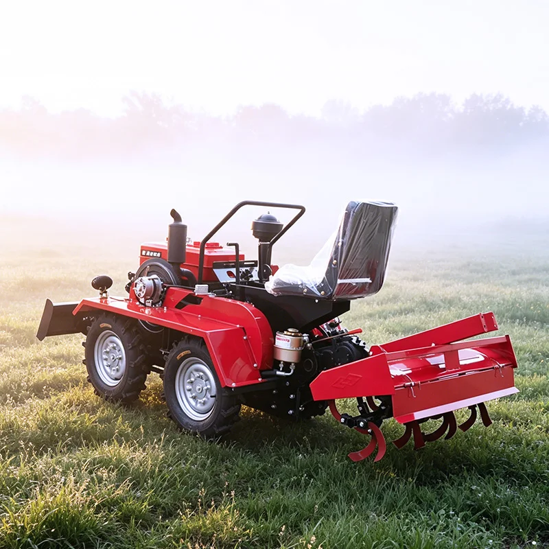 

Мощный роторный культиватор на колесах с функцией плужения для сельского хозяйства, настраиваемый под заказ