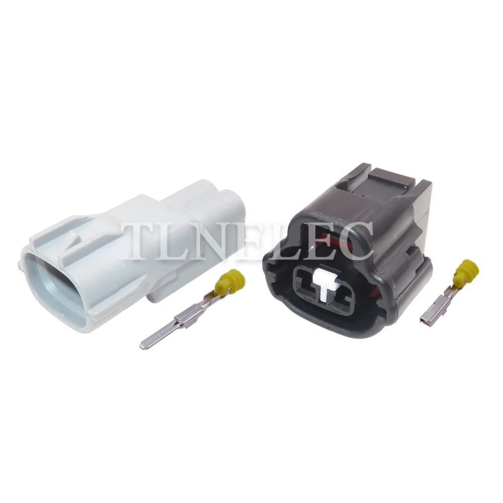 Electrovanne automobile à 2 broches, prise scellée avec fils, connecteurs de faisceau de câbles automobile 90980-11162 7283-7526-30 7283-7526-40
