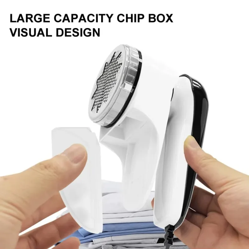 Portable Electric Lint Remover Machine for Clothes Curtains-Fluff Pellets Cut Shaver for Fabric Sweaters-for Cars Households