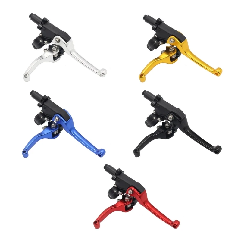 

7/8" 22mm Brake Clutch Lever Handlebar Lever Universal for Motocross Dirt Pit Bike ATV Mini Bike Aluminum Folding Levers