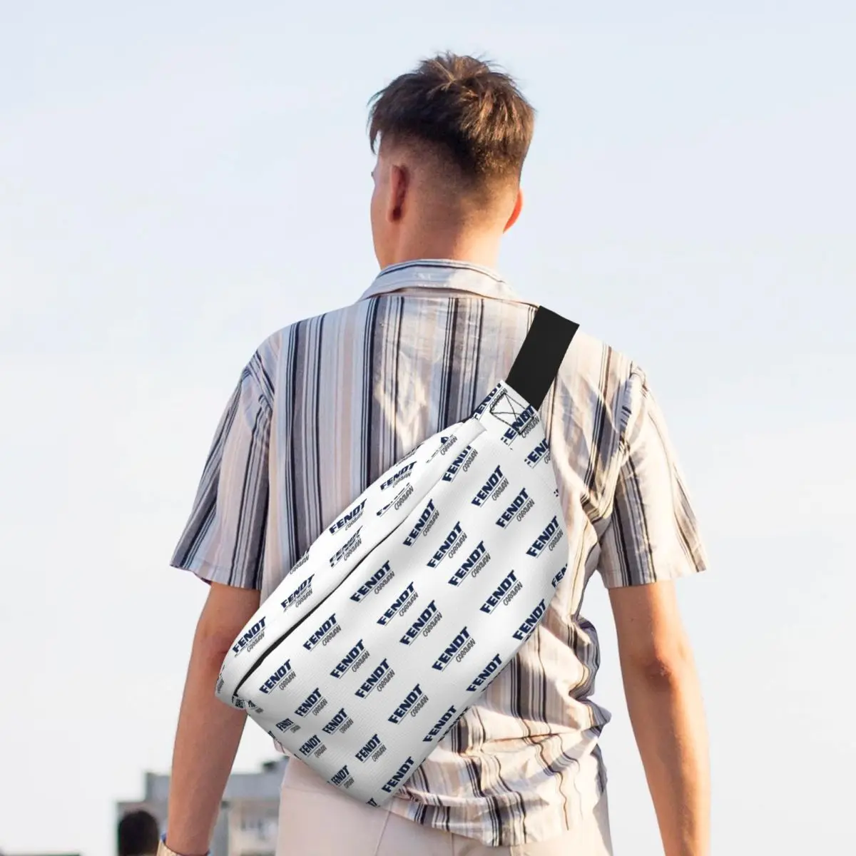 Fendt Caravan Crossbody Waist Bag - close-up view