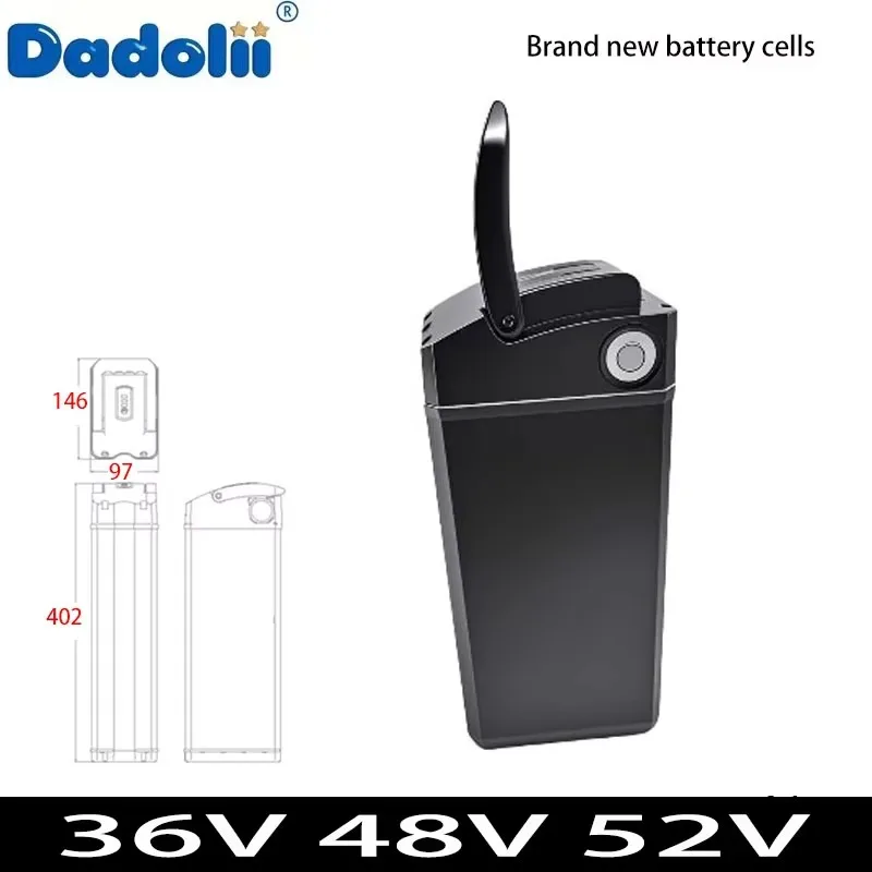 

Высокомощная литиевая батарея для электрического велосипеда 36V48V52V 15Ah 20Ah 30Ah Новый аккумулятор высокой мощности