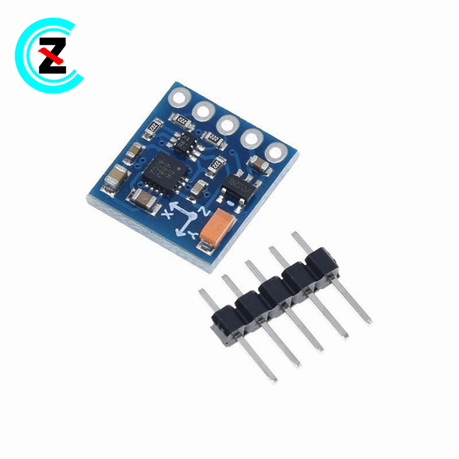 Módulo de brújula electrónica GY-271 HMC5883L, sensor de campo magnético de tres ejes