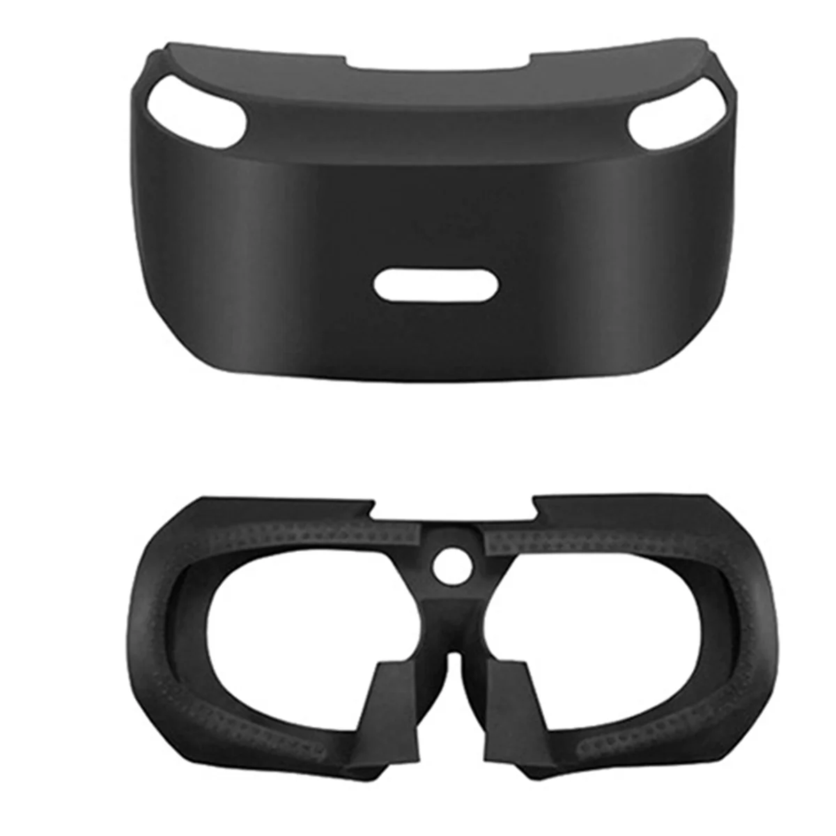 Capa protetora de silicone antiderrapante para fone de ouvido vr macio, máscara de olho 3d para ps4 vr psvr, controlador de realidade virtual gl es