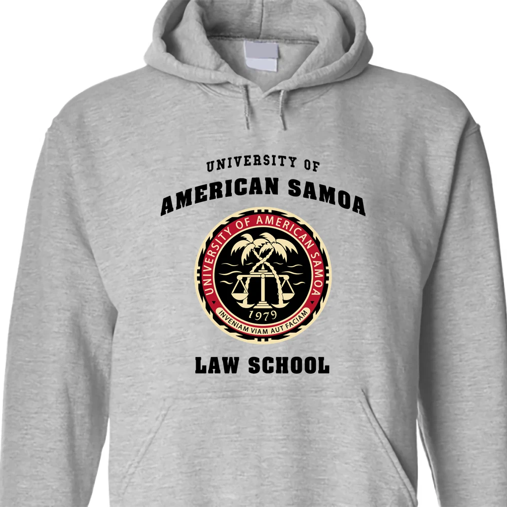 Better Call Saul Inspirado Moletom Hoodies University of American Samoa Law School Hoodie Primavera e Outono Homem Mulheres Pullover