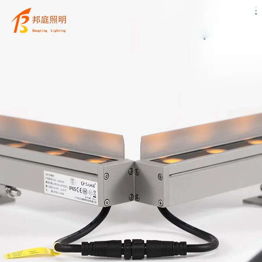 Aluminum housing color changing 12W 18W 24W 36W outdoor light dmx RGB linear LED wall washer