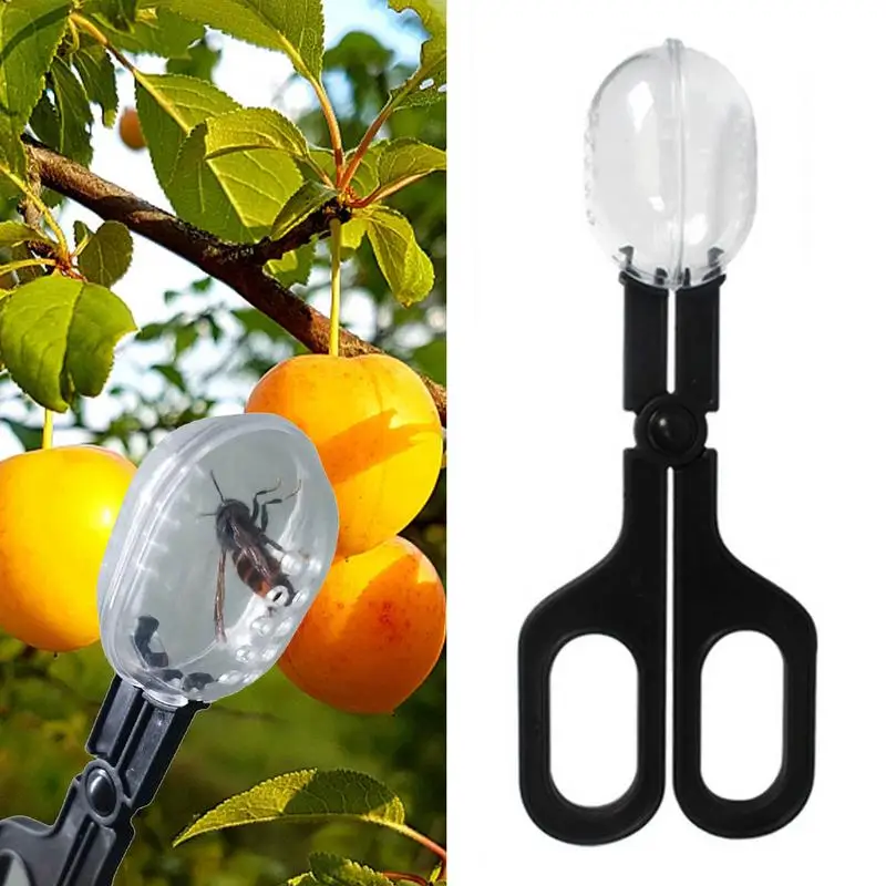 Queen Bee Catcher Cage Clips Beekeeping Tools Reusable Queen Bee Catcher Lightweight Catching Tool Swarm Traps For Outdoor