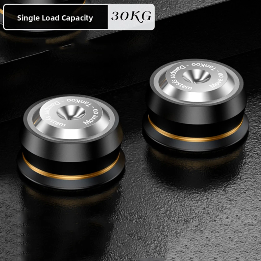 NEUE Siliziumnitrid-Keramikkugel Audio-Isolationsfüße, Stoßdämpfende Lautsprecher- & Subwoofer-Matte für Verstärker, CD, HIFI Basskanonen-Fußpolster