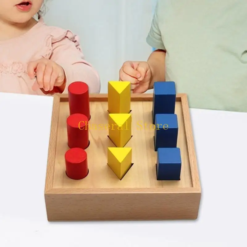 E7CE Creative Puzzle Plugging Block Toy for Toddler Geométrico forma Classificação cores Early Education Toy for