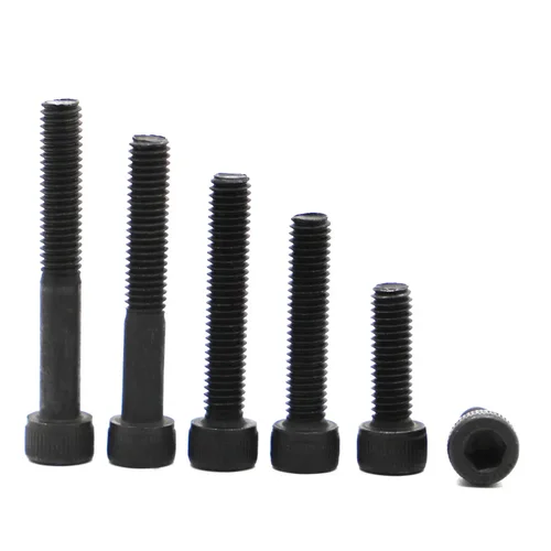 Imagen 2 del producto Tornillos Allen de grado 12,9 negro M1.6 M2 M2.5 M3 M4 M5 M6 M8 M10 DIN912 tornillo de cabeza hueca hexagonal