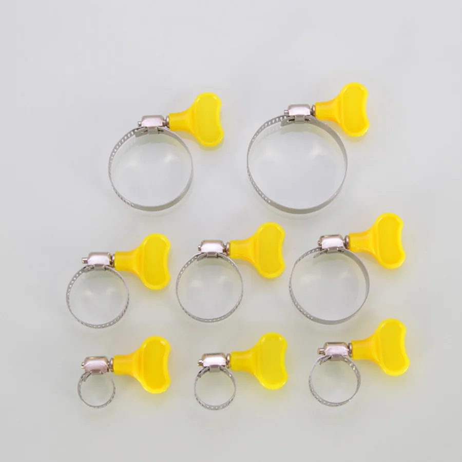 Einstellbare Rohr Clamp Rohr Mit Griff Für 1/2 "3/4" 1 "Wasser Rohr, Gas Rohr, silica Gel Schlauch, Waschmaschine Ablauf Rohr Klemme