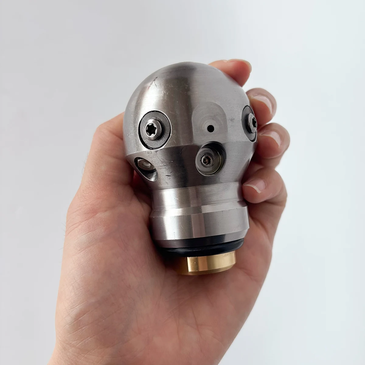 ارتفاع ضغط غسل المجاري تنظيف نعرات القاطع فوهة WT-3/8 الدورية الكرة كروية نفاثة فوهة #3