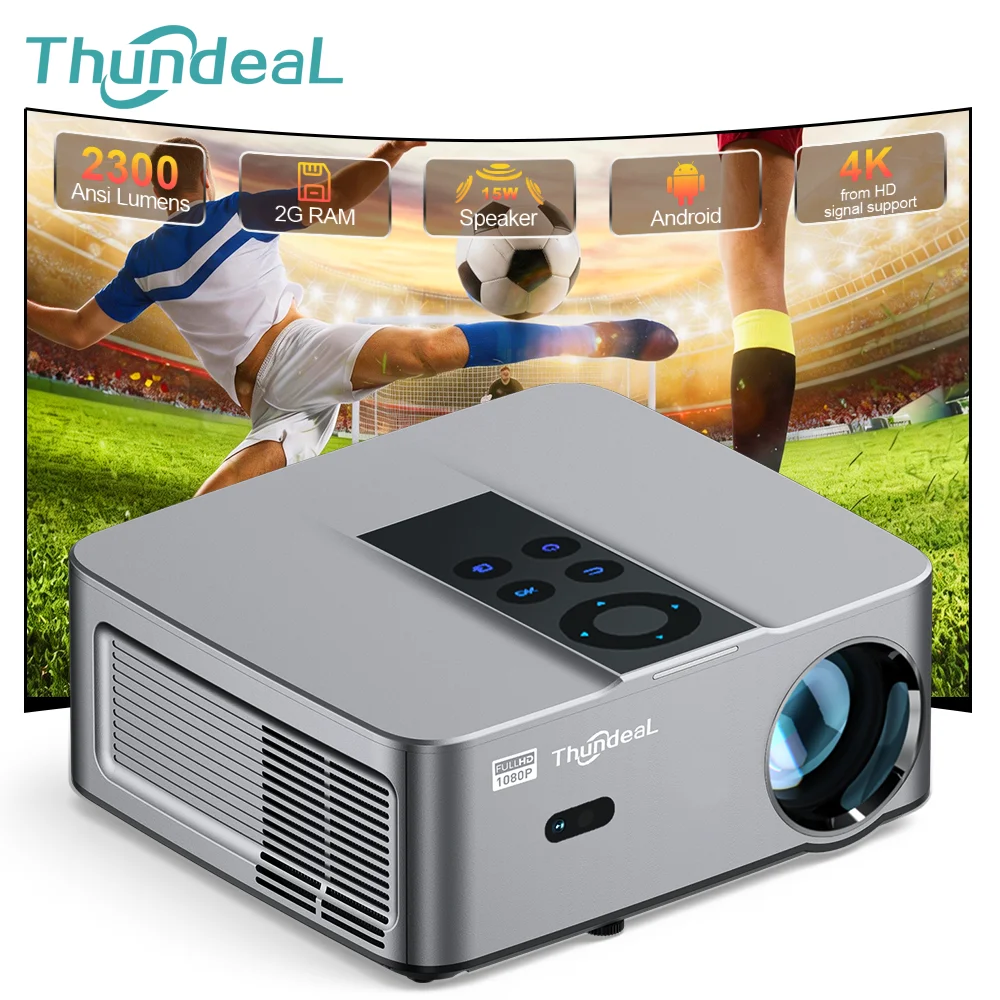 Home Cinema Complet - ثونديال TD98 ميني بروجكتور محمول بدقة