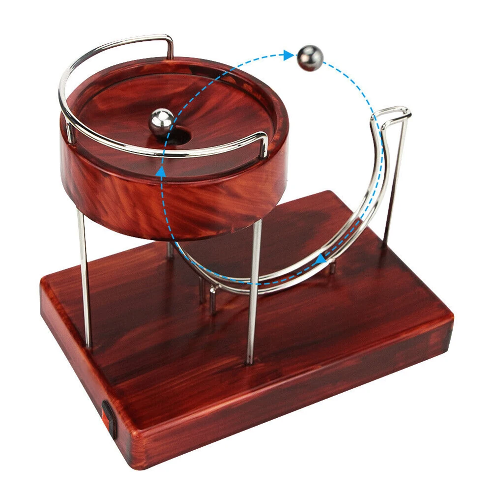 1pc Perpetual Motion Machine Decoration Science Art Perpetual Motion Machine Sculpture Office Home Table Decoration Ornament