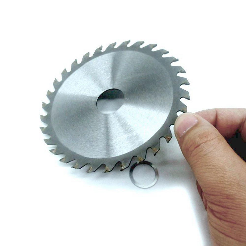 Hojas de sierra Circular de 4 pulgadas y 40 dientes, hojas de sierra de aleación de acero de tungsteno para corte de madera y aluminio, hojas de sierra TCT de 110mm