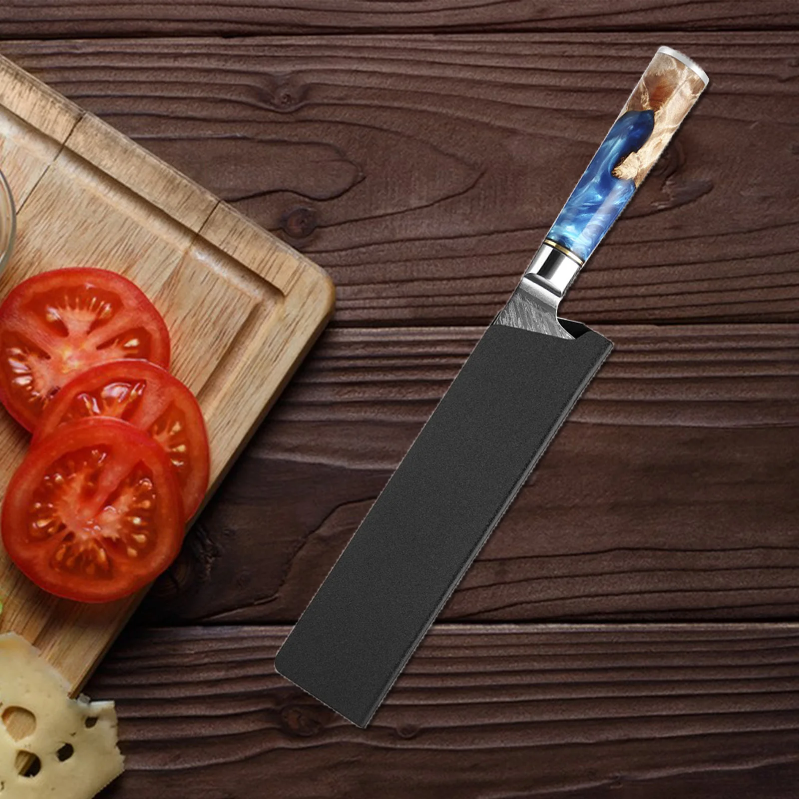 

2Pcs Kitchen Knife Safety Cover for 8 Inch Blades Protective Waterproof Knife Sleeve Guards Guard, Guard Sleeves