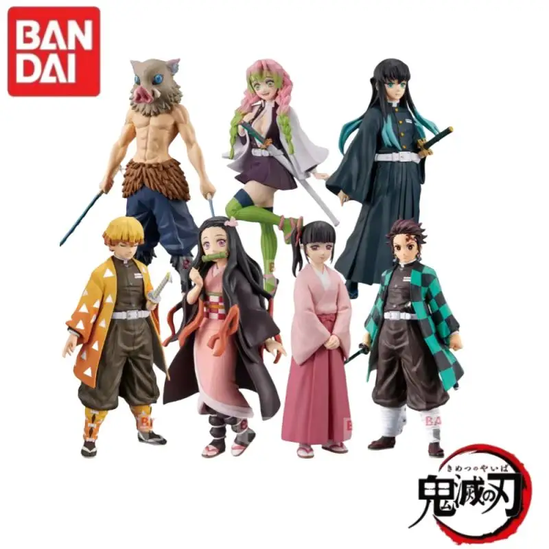 En Stock Original Bandai Kin of The Bond Series Tokitou Muichirou Mist Hashira Zenitsu Agatsuma Nezuko Kamado modelos de personajes