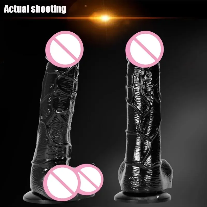 Huge Realistic Big Black Dildo Spot  Anal Dildos Gode with Suction Cup Eggs Erotic Adult Penis Sex Toys for Women Sex products