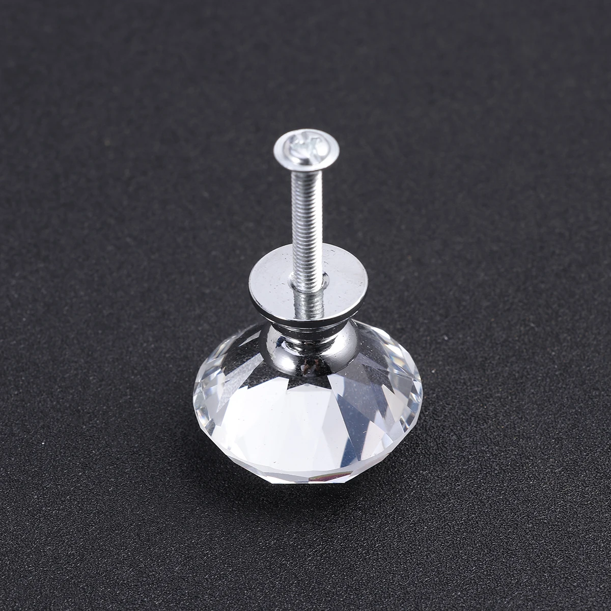

10pcs Crystal Knobs Pull H Cupboard Pull Knob les Durable Zinc Alloy Cabinet Hardware Shiny Chrome Glass Wardrobe Door