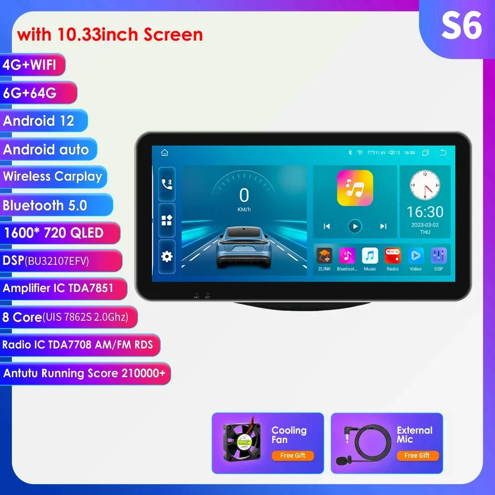 9 "7862 Android Auto Autoradio GPS Stereo voor Toyota RAV4 Rav 4 2006-2012 multimedia speler 4G 8Core Autoradio Carplay HeadUnit