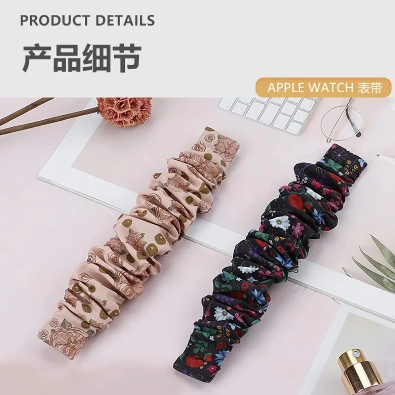 Nylon Elastic Loop Strap For Huawei Watch Fit 4/4 Pro Women Fabric Hair Band Breathable Wristband Huawei Watch Fit 3 Accessories