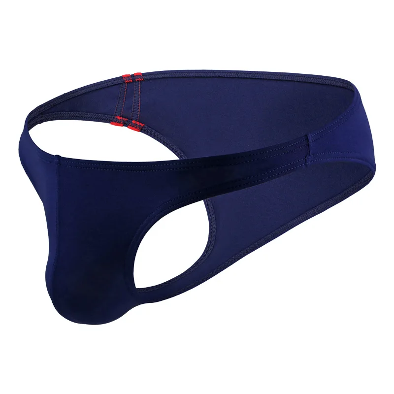 Sexy Breathable Low Rise Mens Briefs Contrast Color Underwear