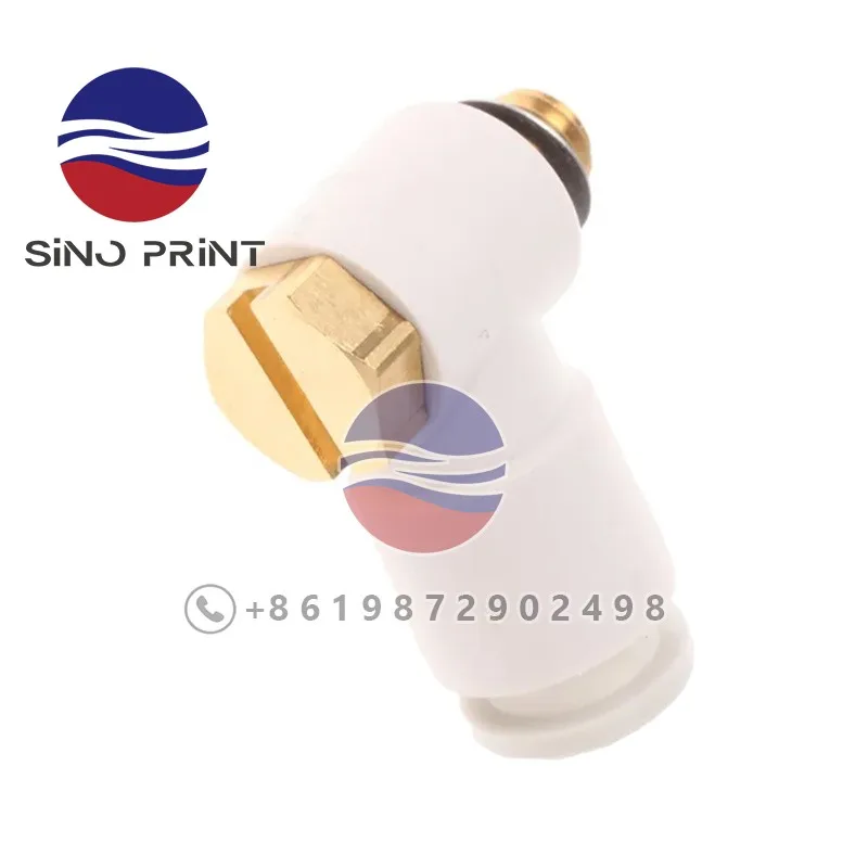 KQ2V06-M5A Universal Male Elbow Connector For SMC One-Touch Fitting Printing Press Accessories