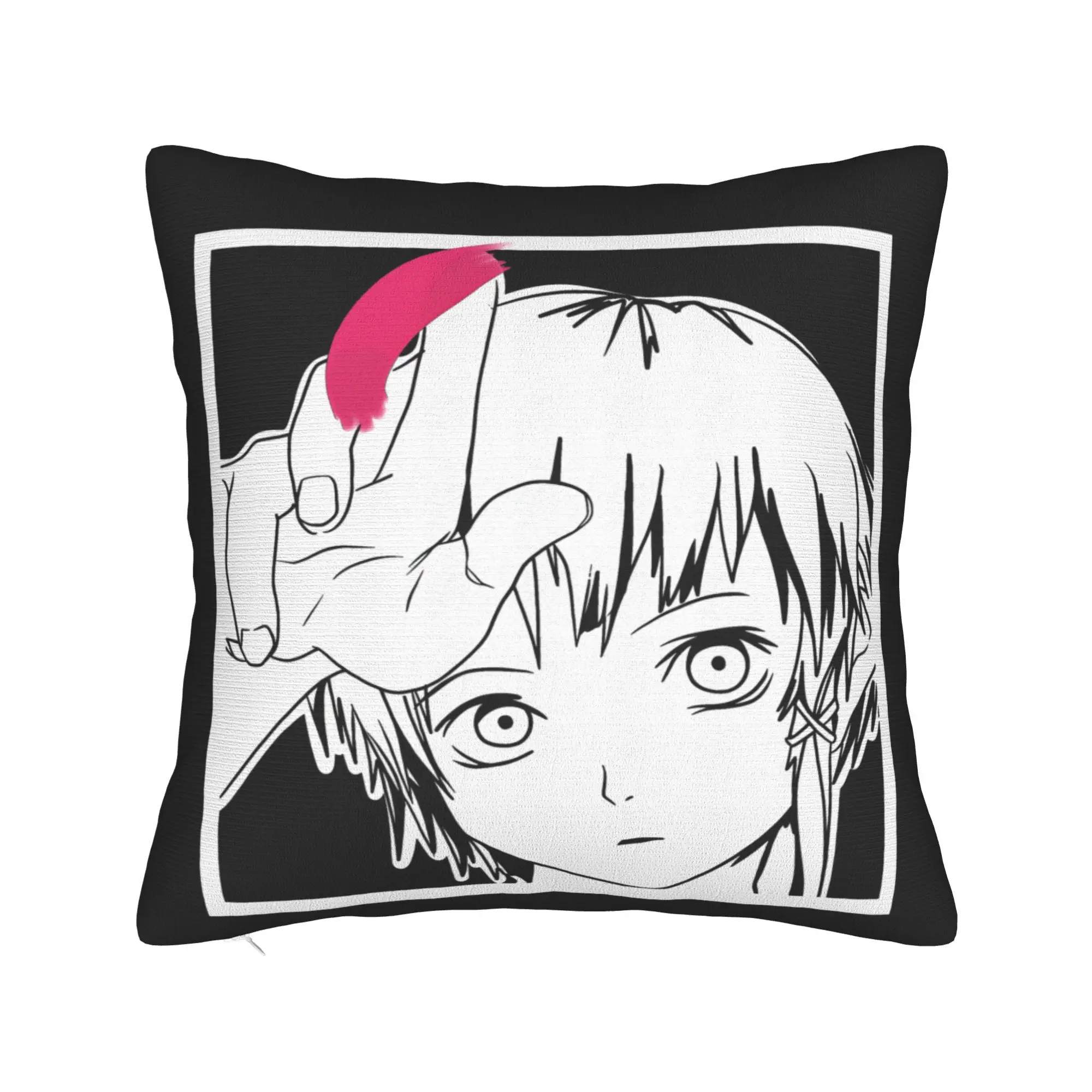 Pillow Case Anime Serial Experiments Lain Soft  Pillow Cover For Living Room Chair Retro Trendy Pillowcases