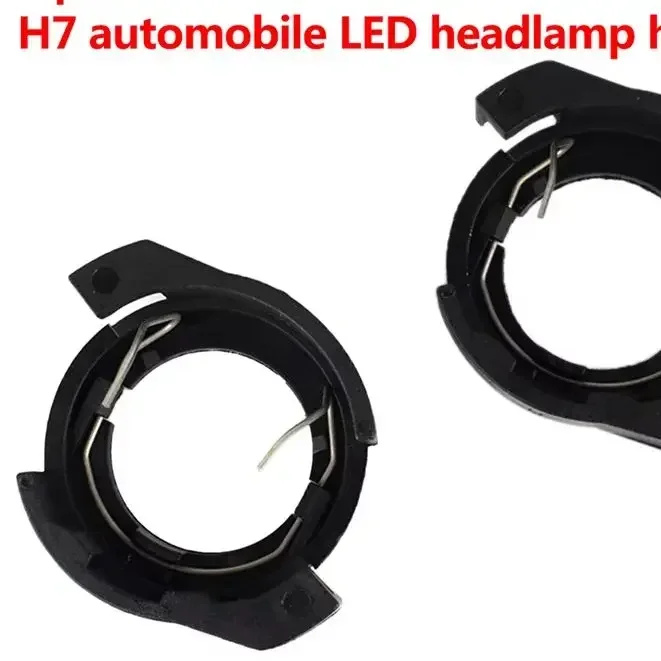 

1Pair H7 Automobile Led Headlight Bulb Base Replacement Holder Adapter Retainer Cover For Alfa Romeo VW Passat b6