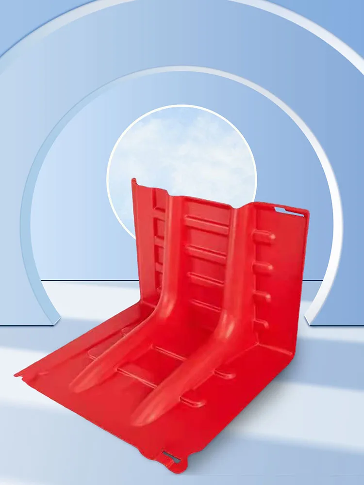 Barrera de protección contra inundaciones en forma de L, tablero de inundaciones ABS para deflectores de Control de inundaciones domésticos