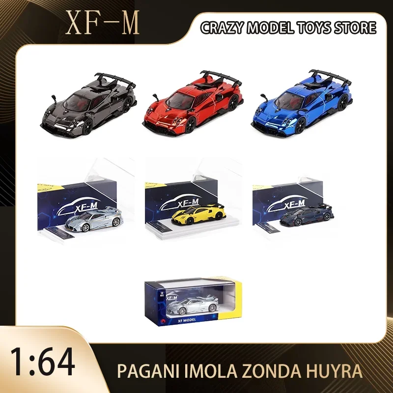 

XF Model 1:64 Pagani Imola Zonda Huyra True Scale Miniatures Alloy Die Cast Car Model Collection Decoration Gift