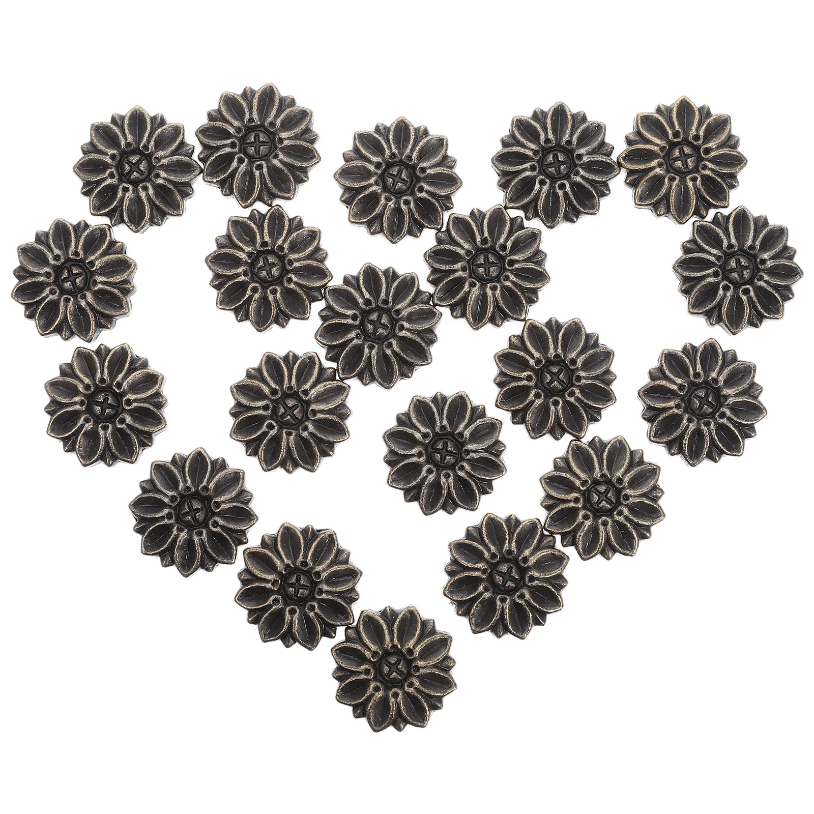 20Pcs Vintage Furniture Gasket - Furniture Hardware With Backplate ulasan dan harga