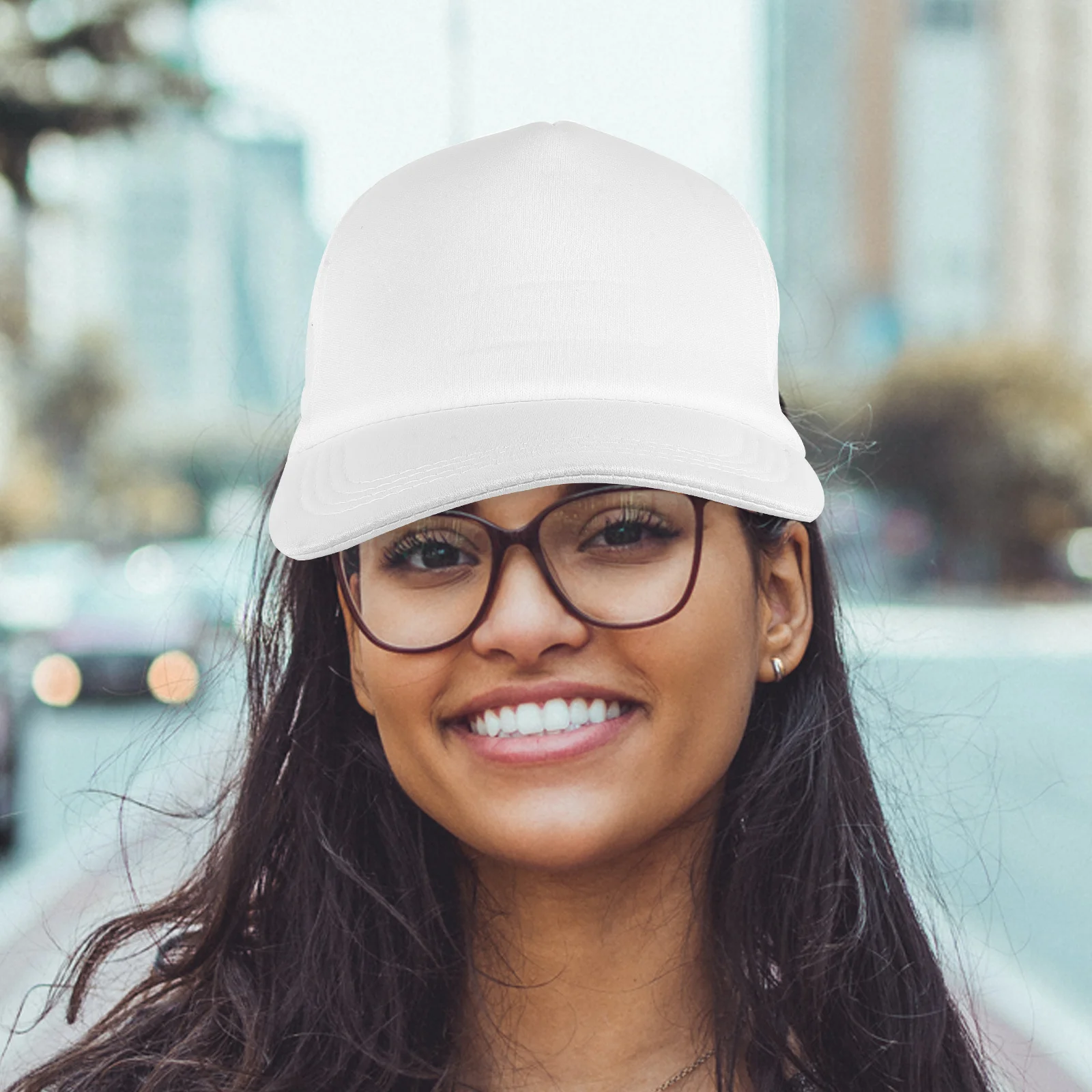 

10 Pcs Baseball Cap Blank Mesh Caps Diy Hat Bulk Sublimation Blanks Hats Polyester