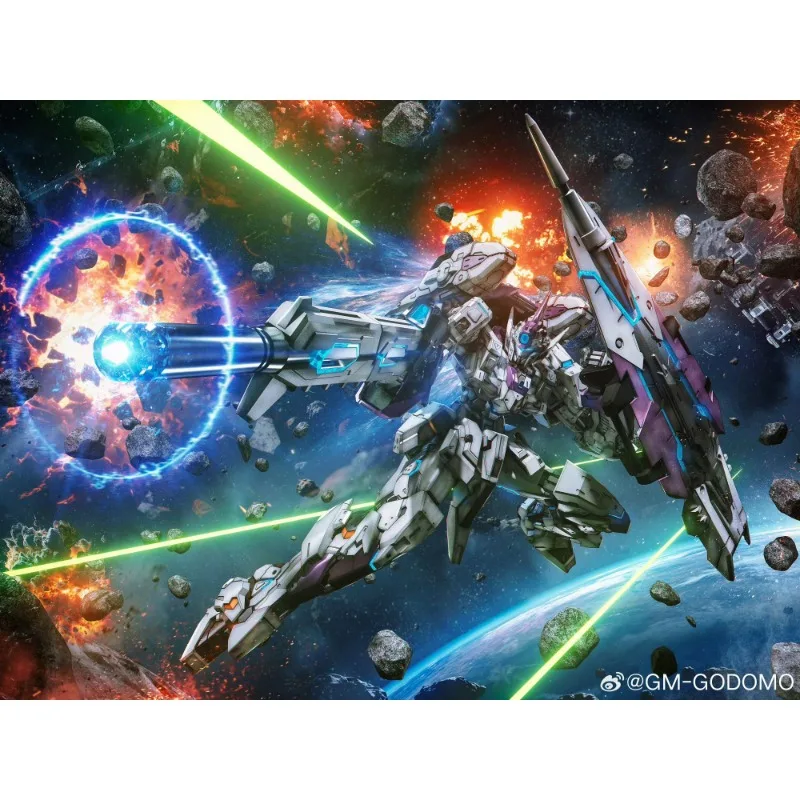 GODOM GM 002 LUNA TRACE Moon Shadow National Creation Mech تجميع نموذج أرقام مجموعة ألعاب هدايا #5