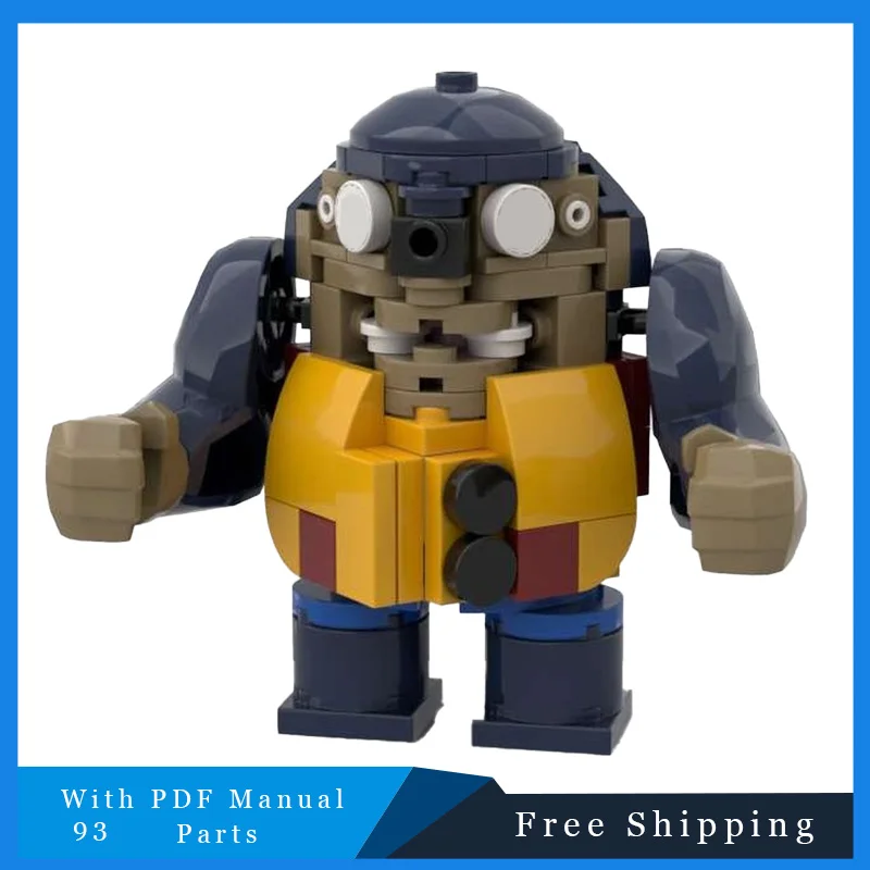 

93 Parts Famous Anime Movie Character Bricks Christmas Birthday Gift DIY Education Assemble Building Blocks Toys For Boys Adults