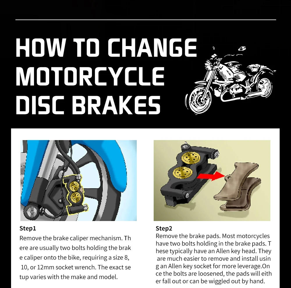 JSRAOIMG Motorrad-Sinterbremsbeläge für vorne und hinten für YAMAHA XTZ690 TENERE700 2019 2020 2021 2022 2023 2024 XTZ 690 TENERE 700 – Detail 13