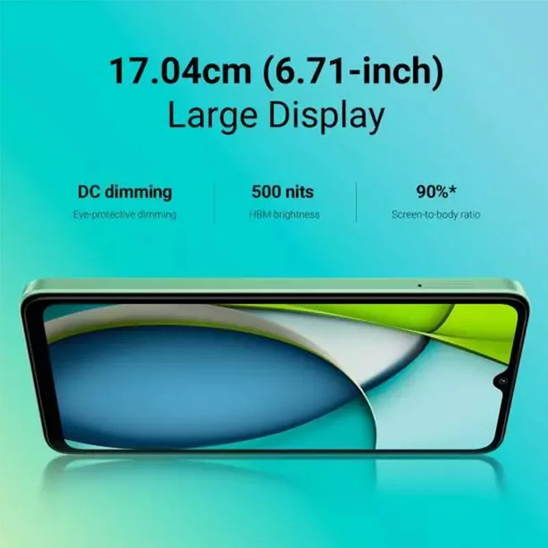 Global Versie Xiaomi Redmi A3x 4G Smartphone 4G 128GB 6.71 ''90Hz Display 5000mAh Batterij 1650x720