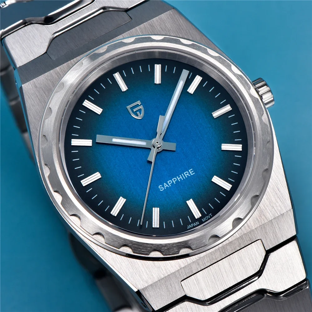 PAGANI DESIGN 2025 New Men's Sport Quartz Watches Ultra-Thin 7mm Series 222 Sapphire Stainless Steel Waterproof Watches for Man