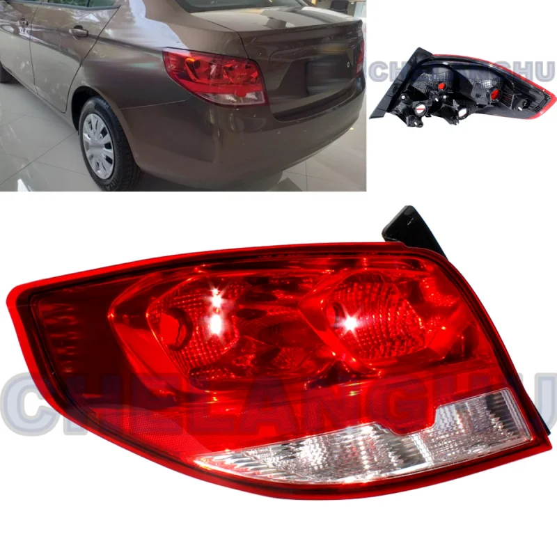 For Chevrolet Aveo Sedan 2018 2019 2020 2021 2022 Left Side Tail Light Rear Lamp Without Bulbs Car accessories FCNC9921