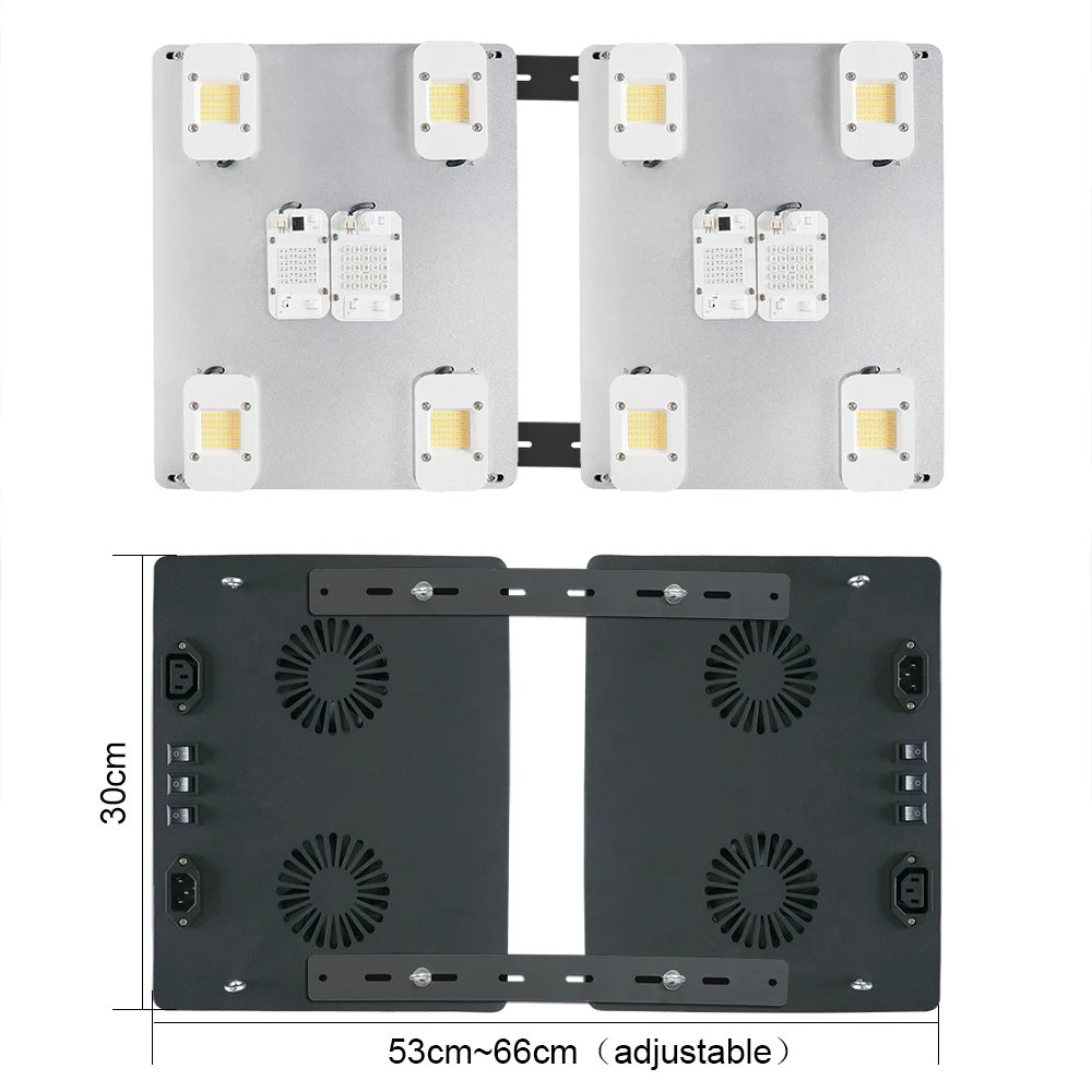 Imagem -06 - Yxo Sam-sung-quantum Led Grow Light Full Spectrum Phytolamp para Plantas de Interior Grow Tent Estufa Hidroponia Lm283b 600w 1000w