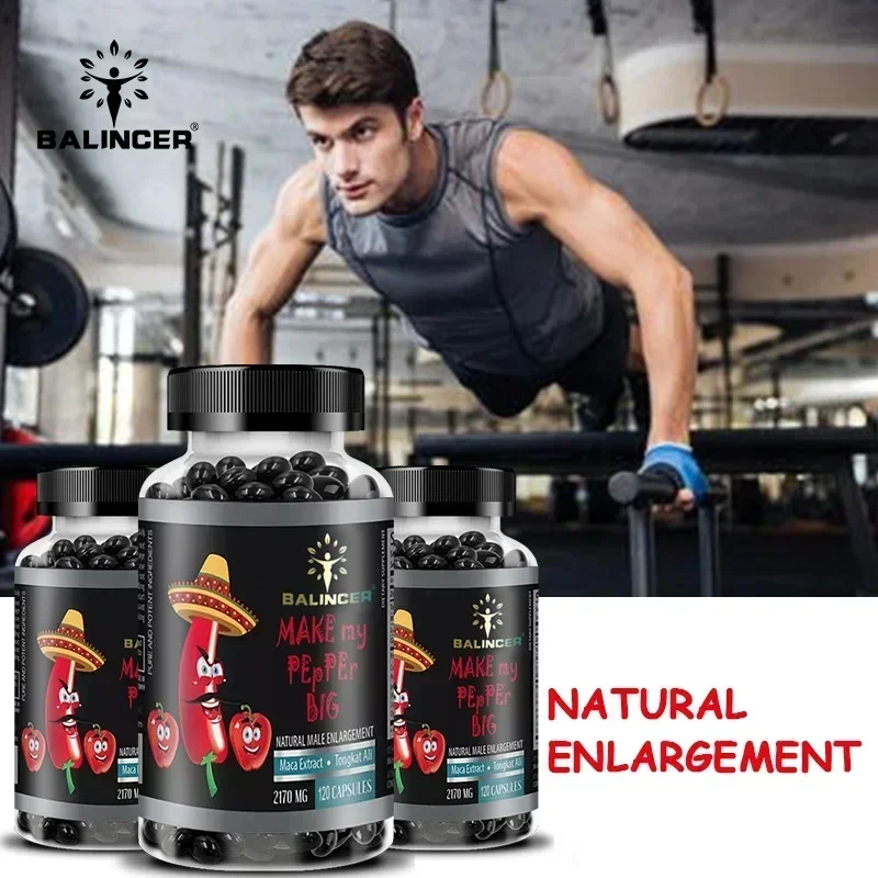 Best Enlargement Capsules, Male Performance, Men\'s Energy Booster, Improves Fertility, Stamina and Cognitive Function