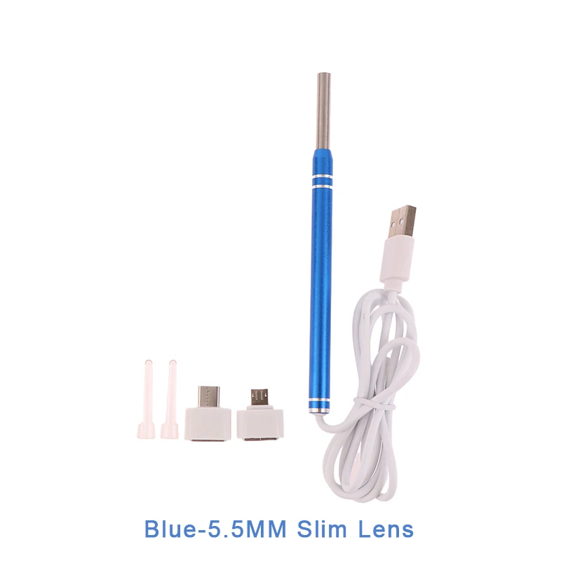 HD Visual Ear Cleaning Tool Mini Camera Otoscope Ear Health Care USB Ear Cleaning Endoscope For Windows PC Phones