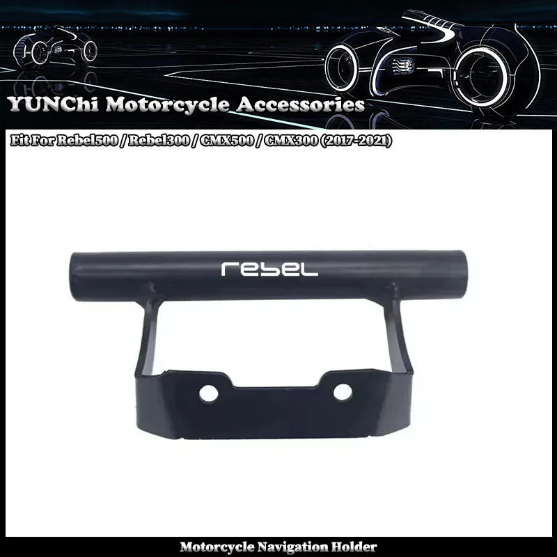 Mobile Phone Stand Support Holder GPS Navigation Bracket Fit For HONDA Rebel CMX 500 300 Rebel300 CMX300 CMX500 Rebel500