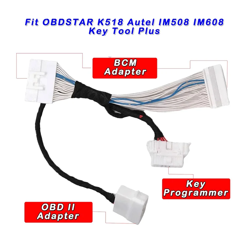 Cable 4A Smart Key Cable For Nissan 40 BCM Sylphy B18 Xtrail T33 Mitsubishi OBDSTAR Autel IM508 IM608 K518 Key Tool Plus