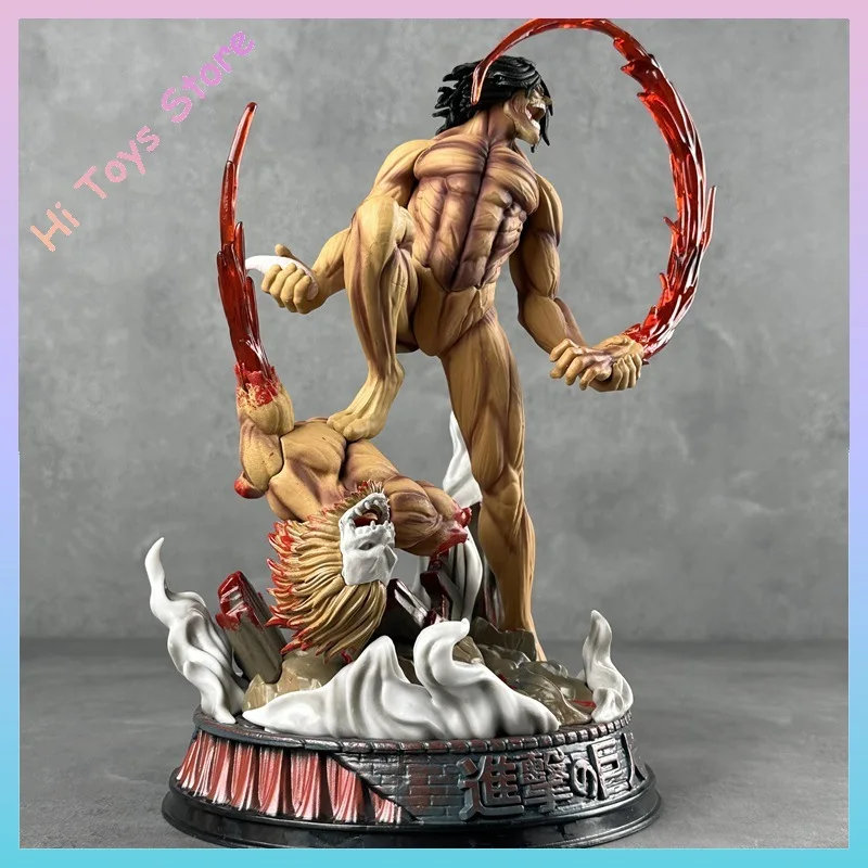 29 cm Yoyo Attack On Titan Bambole Forma di combattimento Eren Yeager Action Figure Stile base Modello anime Giocattoli per bambini Regalo di compleanno