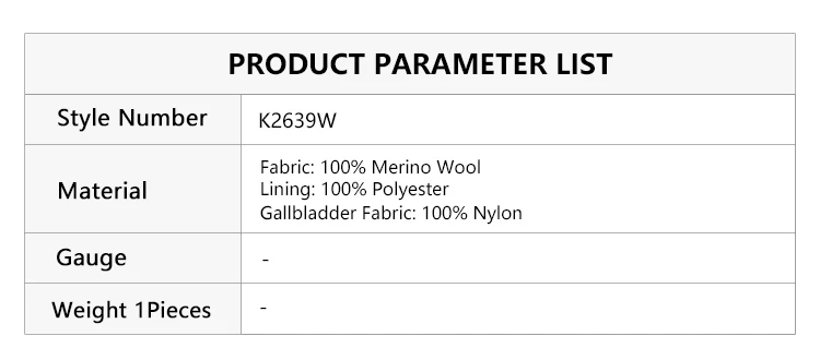 K2639W Hochwertige Damenbekleidung Luxusmarke Lässige Hosen Herbst und Winter Dicke 100% Wollhosen – Detail 1