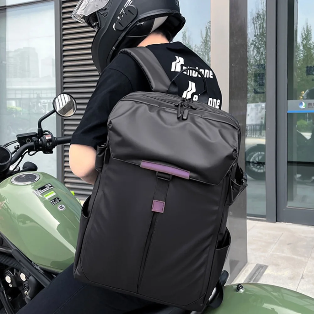 

New Multifunctional Motorcycle Riding Backpack Large Capacity Waterproof Helmet Bag Lightweight Backpack Business