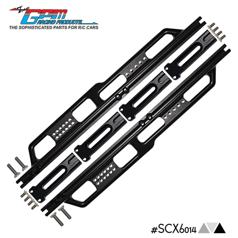

AXIAL 1/6 SCX6 JEEP JLU WRANG LER 4WD aluminum alloy simulated pedal/silver edge